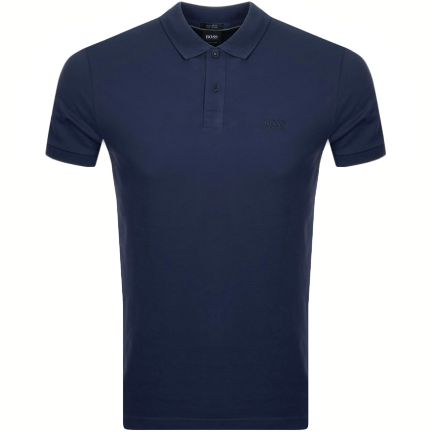 Alternative Image for ProductBOSS Piro Polo T Shirt Navy1